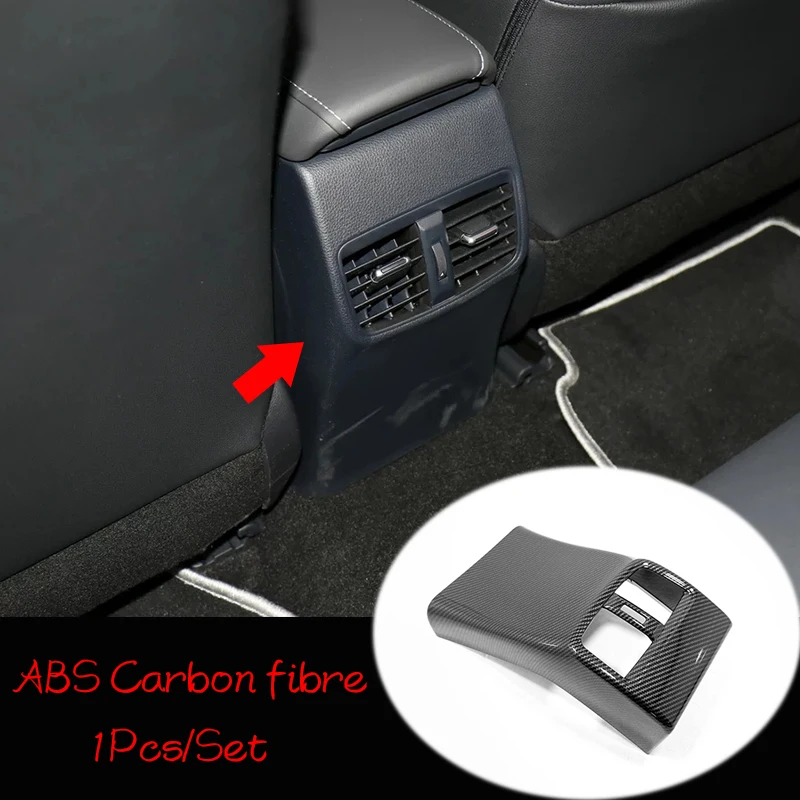 ABS-Matte-Carbon-fibre-For-Toyota-corolla-2019-2020-accessories-Car-Rear-back-row-guard-kicking