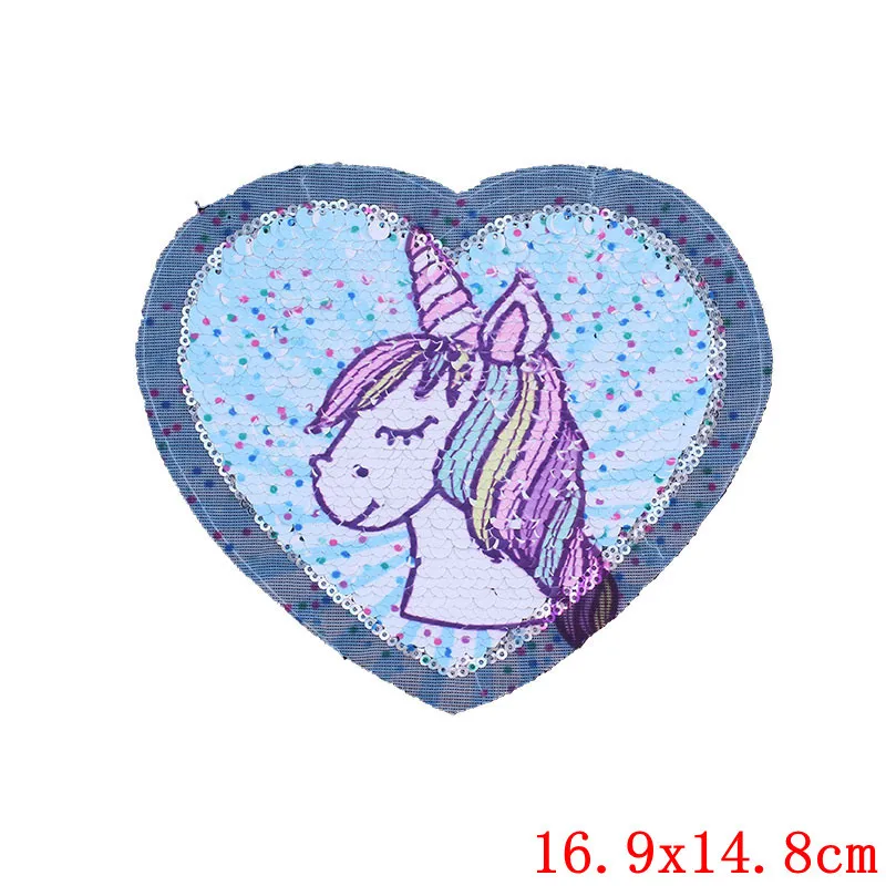 Animal sequins, beads, embroidered cloth, unicorns, patches, straps, ironing, clothing accessories, wholesale