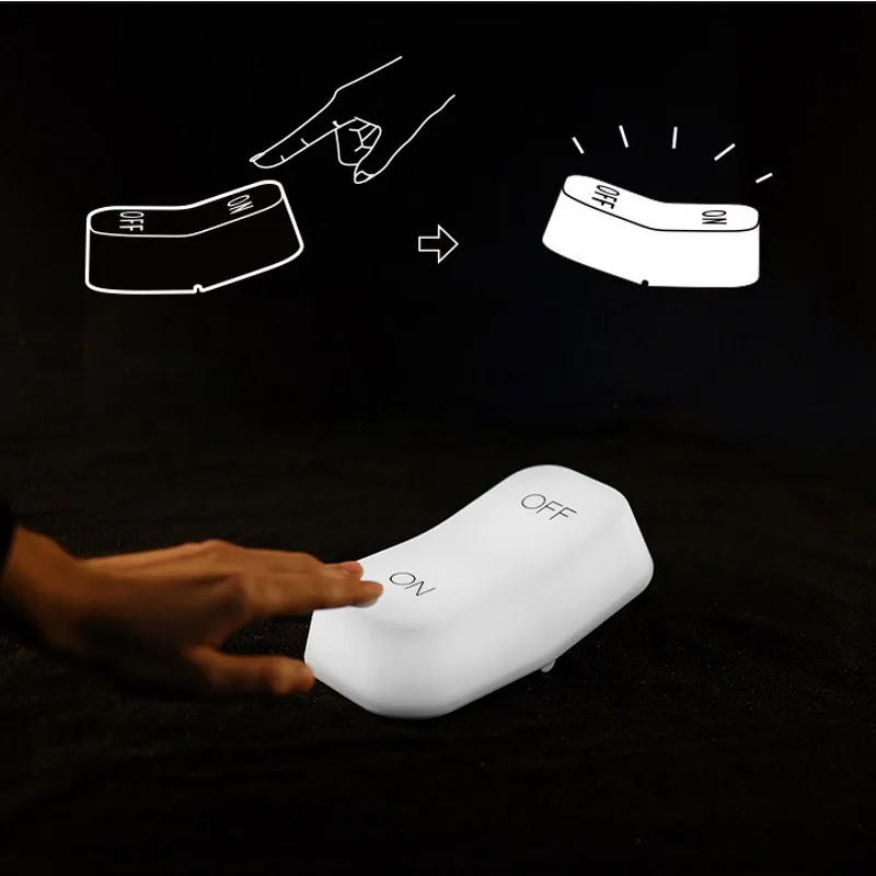 

FENGLAIYI Creative New Strange Touch Switch Adjustable Brightness USB Charging LED Night Light Gravity Sensor Bedside Lamp