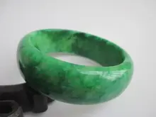 wide 2 4 cm beautiful natural jadeite jade Jade font b bracelet b font 58