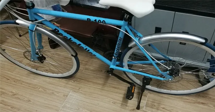 Para-choque traseiro para bicicleta, peças práticas para