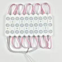 2835 SMD 3 светодиодный модуль инжекторный литье ленточный светильник лампа теплый белый чистый белый DC12V Водонепроницаемый Отличный дизайн для адверцимент