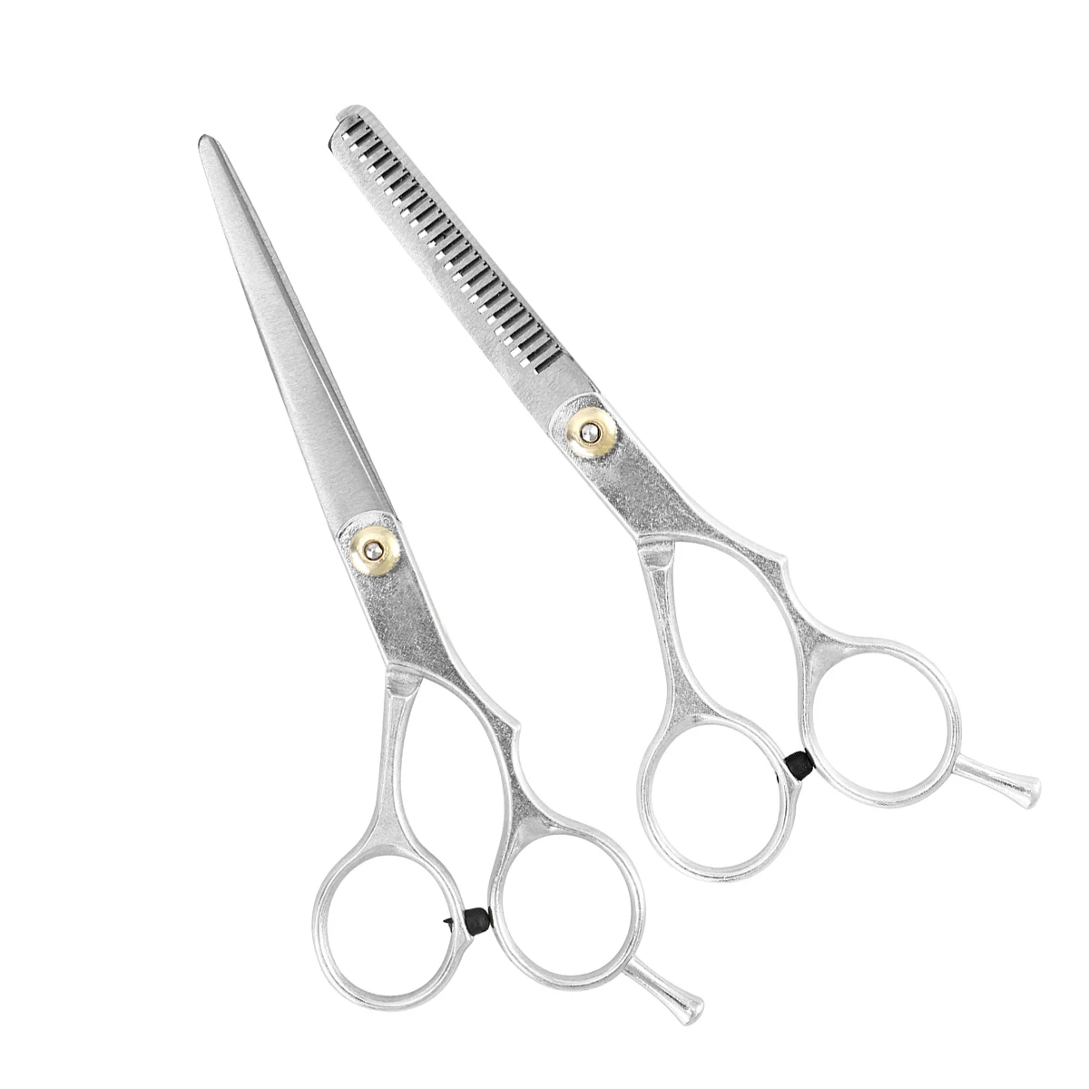 ETEREAUTY 2pcs Professional Barber Hair Cutting Thinning Scissors
