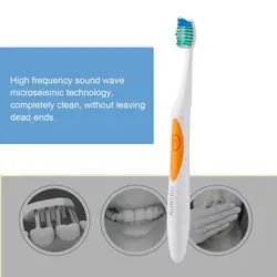 Горячая Распродажа Электрический Зубная щётка ультра sonic Eectric зубная щетка sonic Зубная щётка взрослых 3 шт. различных Тип головок Nano мягкость