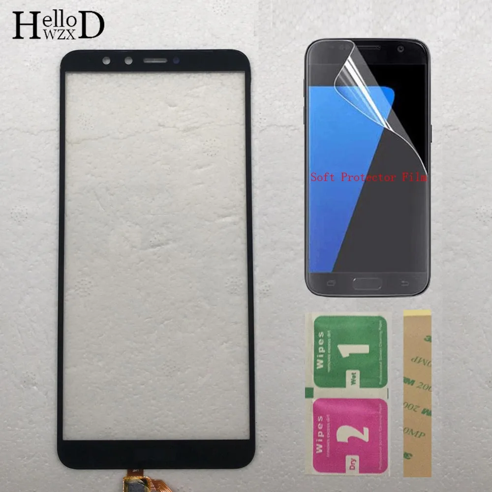 

Touch Screen Panel For Huawei Enjoy 8 Plus / Y9 2018 Touch Screen Front Glass Digitizer Panel Mobile Protector Film