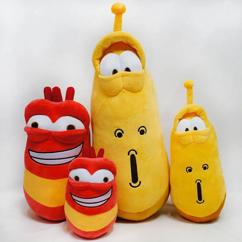 2016 New 30CM Arrival Anime Fun Insect Slug Creative font b Larva b font Soft Plush