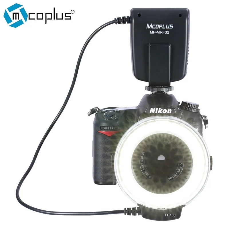 Prix pour Mcoplus MP-MRF32 Macro Ring Flash Light pour Nikon D7100 D7000 D5200 D5100 D3200 D3100 D3000 D800 D600 D90 D80 comme FC-100 Prix pour Mcoplus MP-MRF32 Macro Ring Flash Light pour Nikon D7100 D7000 D5200 D5100 D3200 D3100 D3000 D800 D600 D90 D80 comme FC-100