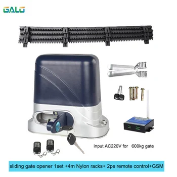 

Aluminium alloy baseplate 220V AC GSM gate opener sliding gate opener for gate