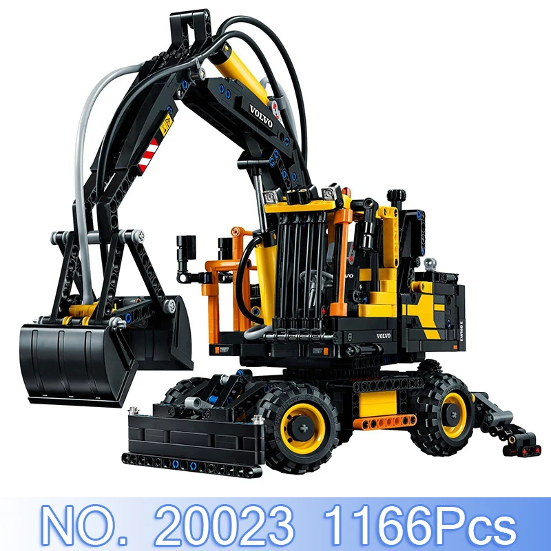 

Lepin 20023 Technic Figures 1166Pcs Excavator Ew160E Building Blocks Bricks Set Educational Toy Model Kits Compatible With 42053