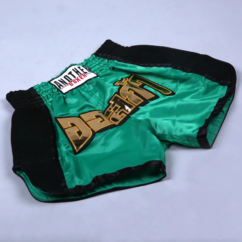 Men Grappling Muay Thai Children MMa Fight Sanda Kick Boxing Fitness Shorts Boy Girl Trunks Kids Women Kickboxing Training Pants