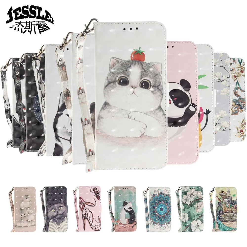 

Luxury Flip Wallet Case for Samsung A8 2018 Book Style PU Leather Phone Cases for A8 2018
