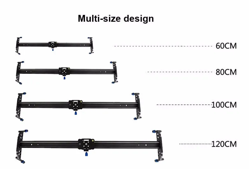 Профессиональный 80 см/31," подшипник видео камера слайдер Трек Долли стабилизатор системы для DSLR видеокамеры лучше, чем скользящая площадка