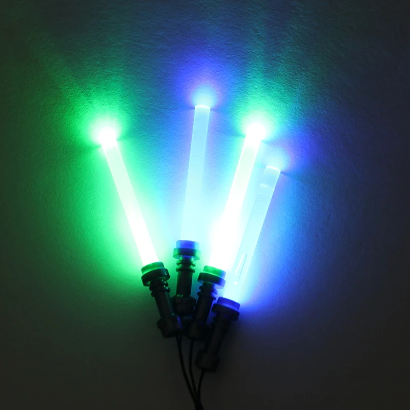 LED light lightsaber for lego figure Toys For Star Wars lego pin The Force Awakens Nano Light Up Set DIY Toys For Children      (1)