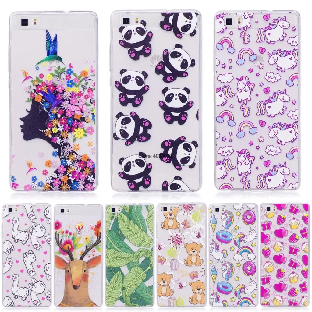 Fitted Cases for Huawei P8 Lite P8Lite ALE-L02 TPU Silicone Cover Phone Case P 8 ALE-L21 ALE-TL00 ALE-L23 |