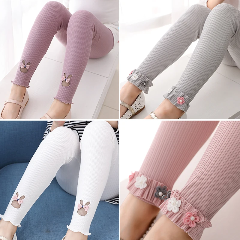

Girls Underpants 2019 New Summer Dress for Children Anti-mosquito Girls White Thin-style Girls' Trousers for Children Leggings