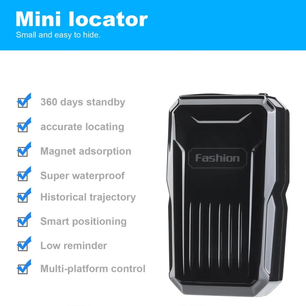 

New Vehicle GPS Tracker C1 Strong Magnetic Waterproof GPS Car Tracking Locator Anti-loss System For Car Burglar Alarm Devices