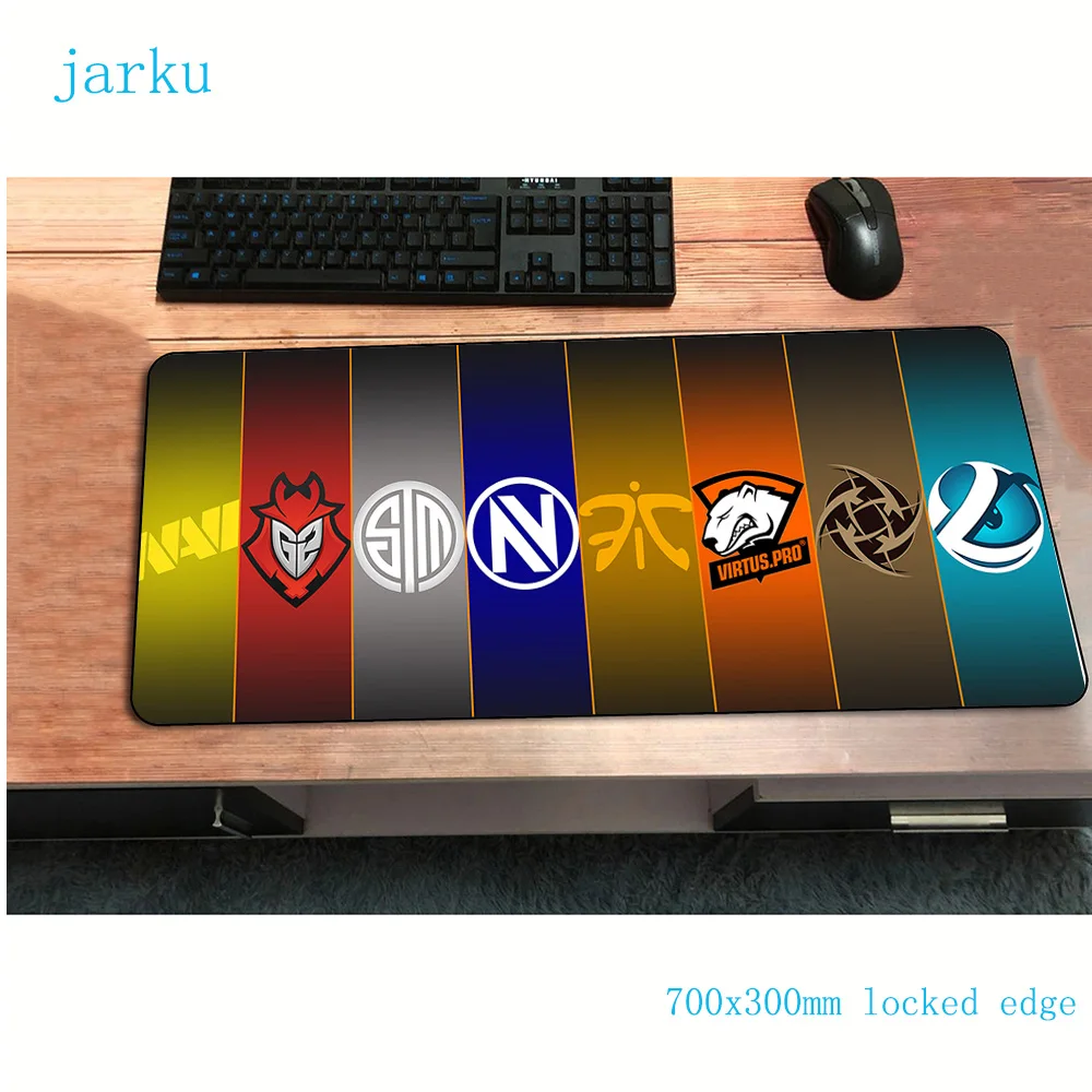 Игровой коврик для мыши fnatic лучший 700x300 мм геймерский клавиатуры компьютера padmouse