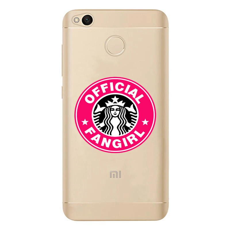 Funda For Xiaomi Redmi 4X Note 4 4A 3 Cute Starbuck Soft TPU Cover For Xiaomi Mi A1 Note 4 Pro Case Original Coque Case D302