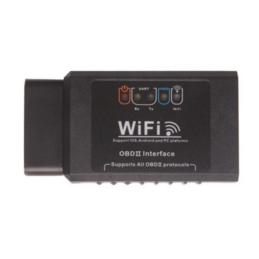 V1.5 ELM327 автомобиля WI-FI OBD 2 OBD2 обсидиан инструмент foseal адаптер сканера индикатора проверки двигателя диагностический инструмент для iOS и Android