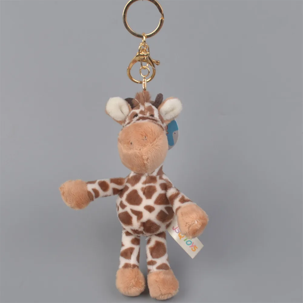 装飾的なバックパックのキリンのぬいぐるみ 10cmのキーホルダー ギフトに最適 1ユニット Giraffe Plush Toy Plush Toysplush Pendant Aliexpress