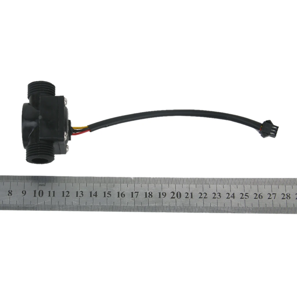 Water Flow Sensor Flowmeter Hall Flow Sensor Water Control 1-30L/min 