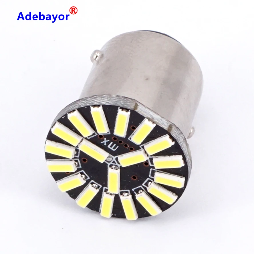 10 шт. canbus 19 SMD 19 4014 led 1157 BAY15D P21/4 Вт без ошибок P21/5 Вт 4014 Авто Стайлинг лампа сигнала поворота тормозной задний стояночный