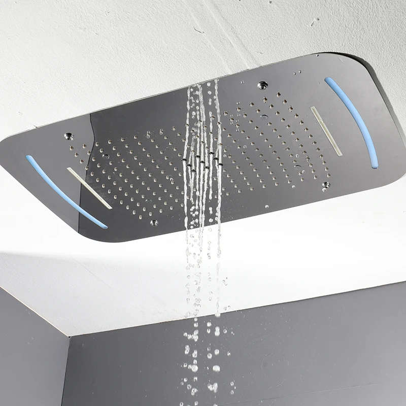 

Concealed shower head spray 64 color can be converted 710*430 large shower top spray