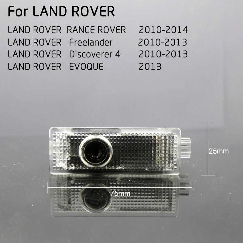 2 шт. светодиодный светильник для двери автомобиля лазерный проектор Range Rover с