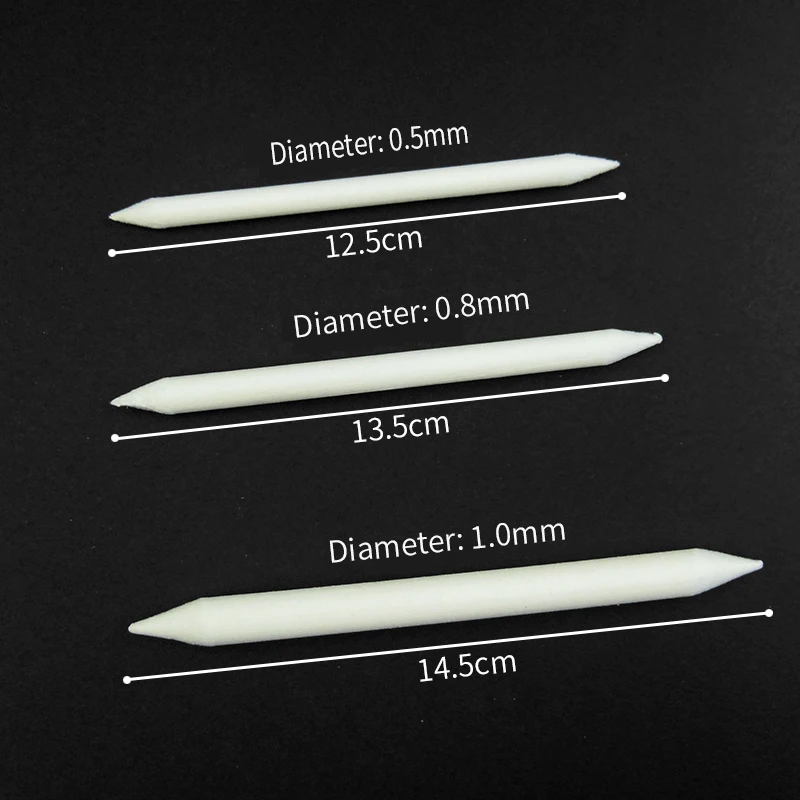 

3Pcs/Set Blending Smudge Tortillon Stump Sketch Paper Pen Rice Paper Wiping Pen Art Painting Supplies Painting Pen Tool Pastel