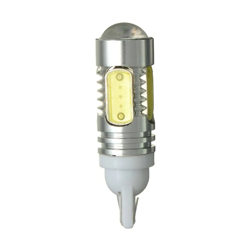 Автомобильная светодиодная лампа T10 2 шт. 4 COB + 1CREE XP E Chip LED W5W автомобильная для