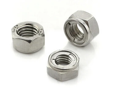 

50PCS M8 Self Lock Nuts Block Nut Stainless Steel