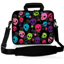 Череп 1" мягкая сумка для ноутбука чехол протектор для 9,7" 1" 10,1" 10," планшетный ПК ноутбук сумка через плечо
