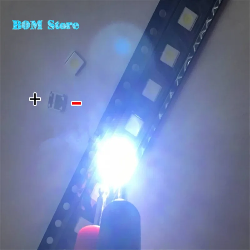 100pcs For WOOREE LED 3535 Light Beads Cool white 3V 1.85W LED LCD TV Backlight LED Backlight TV Application WM35E1F-YR07-eB (1)