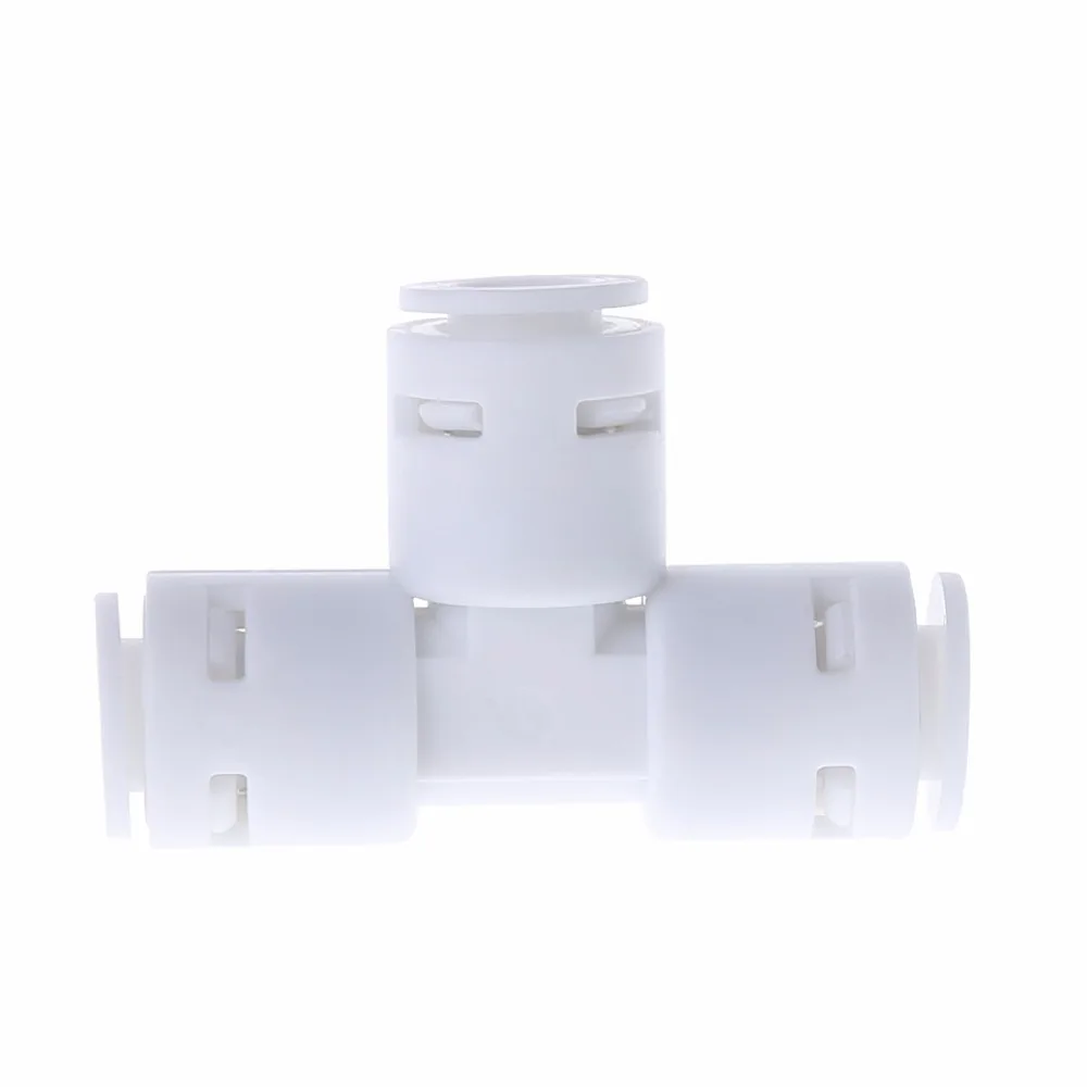 

T Shape Water Purifier Quick Connector Two Point Tee Interface Tube Fittings Water Filter Parts Water Purifier Replacement