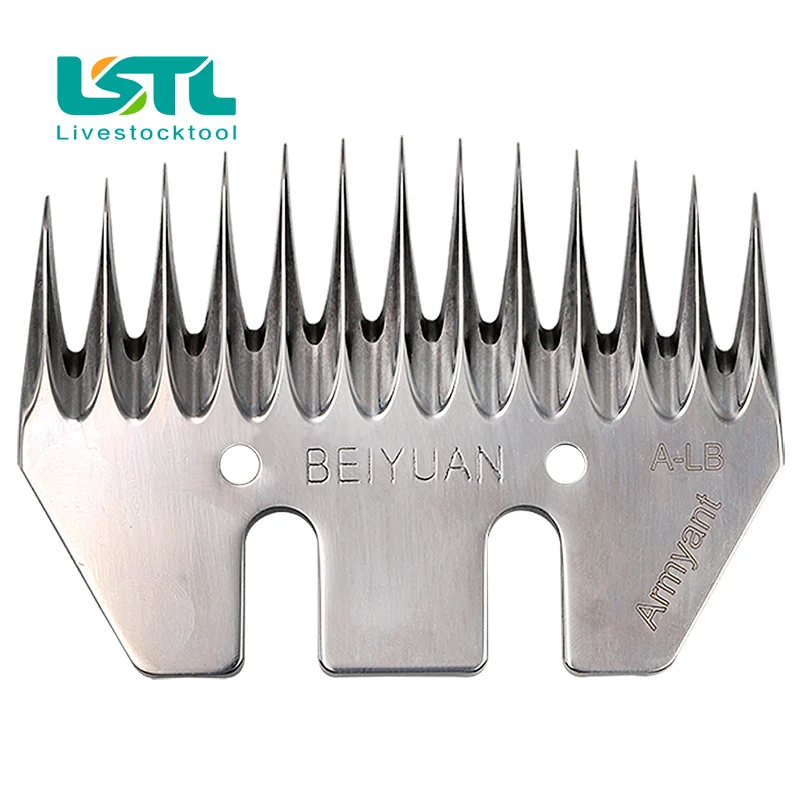 Sheep Clipper BEIYUAN Sheep/Goats Shears Convex Comb Cutter Shearing Clipper 13 Tooth Blade For Sheep Clipper Shears Scissorsd30