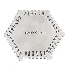 MYLB-Высокоточный шестигранник из нержавеющей стали для нанесения мокрой пленки гребень 25-3000um датчик толщины влажной пленки