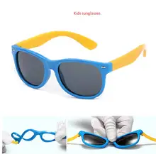 2019 New Girls Sunglasses Kids Sun Glasses Children Glasses Polarized Lenses Girls Boys TR90 Silicone Child