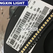500 шт. для LG высокой мощности 2835 SMD СВЕТОДИОДНЫЙ s диоды телевизионные супер яркие диоды SMD СВЕТОДИОДНЫЙ 1210 3528 1 Вт 100лм холодный белый ТВ ПОДСВЕТКА