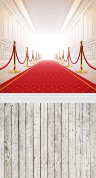 

HUAYI Background Red Carpet Backdrop Art Fabric Newborn Backdrop Children Photography Prop Photo Background D-087