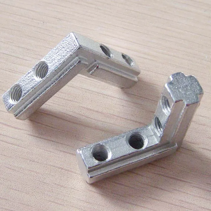 T Slot Connector 90 degree Angle Bracket Inner Inside Corner Brackets for 30 Seriesin Corner