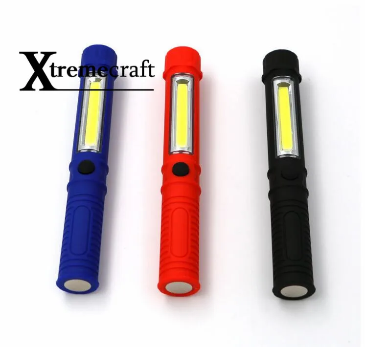 Xtremecсветодиодный raft светодиодный фонарик COB светодиодный портативный пластиковый идеальный факел лампа с магнитным и зажимом для кемпинга