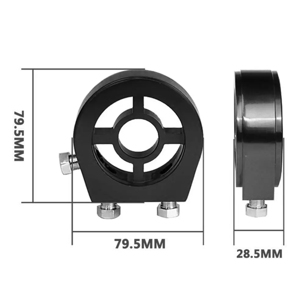 M20 X 1,5 масляный фильтр температура охладитель давления датчик сэндвич пластины датчик адаптера Rd - Цвет: Черный
