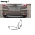 Per Hyundai IX35 2010 2011 2012 rivelatore auto styling ABS Cromato copertura trim posteriore coda posteriore della luce di nebbia struttura della lampada bastoni 2 pz