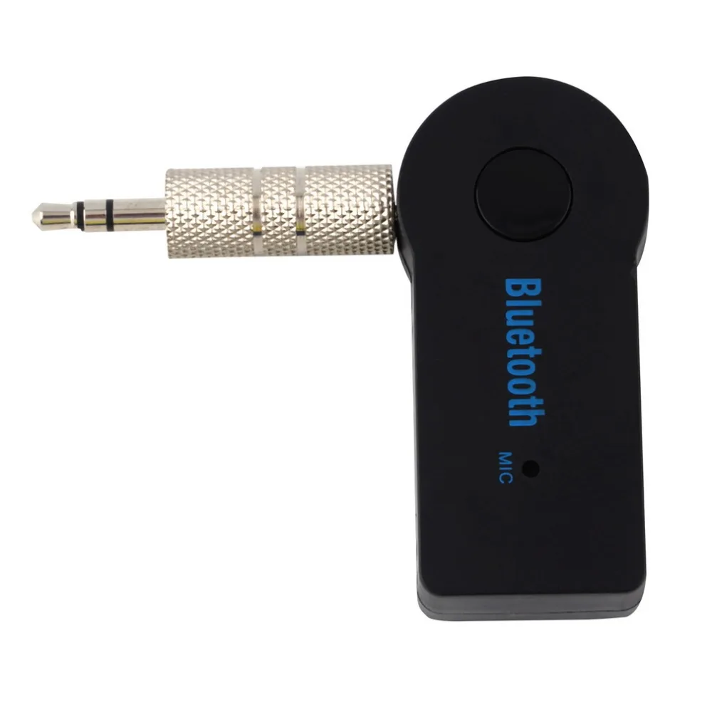 

Handfree Car Bluetooth Music Receiver Universal 3.5mm Streaming A2DP Wireless Auto AUX Audio Adapter With Mic For Phone MP3