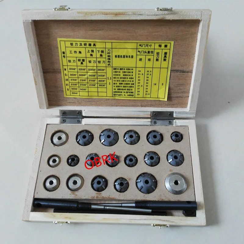 Motorcycle Valve Repair Tools Reamer Kit Valve Seat Cutter Grinding