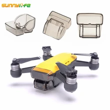 Sunnylife DJI спереди 3D Сенсор Системы Экран Защитная крышка царапинам Камера объектив Защитный чехол Кепки для DJI SPARK Drone