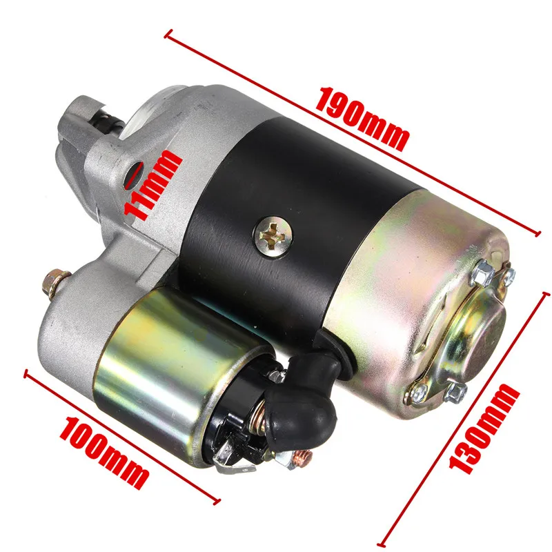 12V 0.8KW QD114A пускатель электрический стартер из Медь используется на 170F 178F 186F двигателя. Хорошее качество используемых в derv