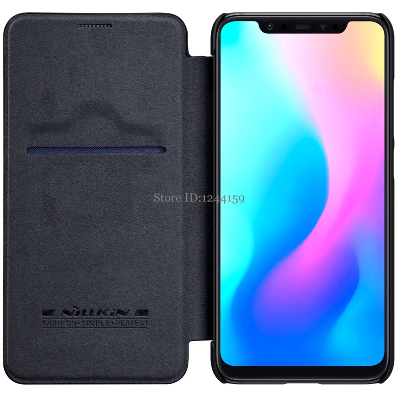 Comprar Funda de cuero para Xiaomi mi 8 funda inteligente para Auto sleep wake up 6,1 \
