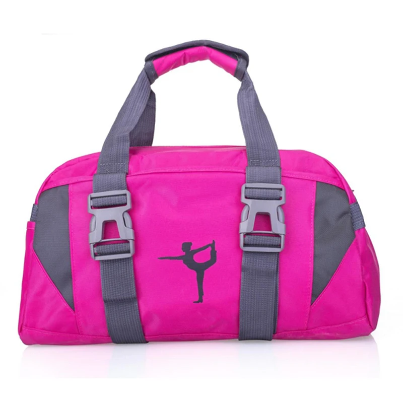 Yoga Fitness Bag Waterproof Nylon Training Shoulder Crossbody Sport Bag ...