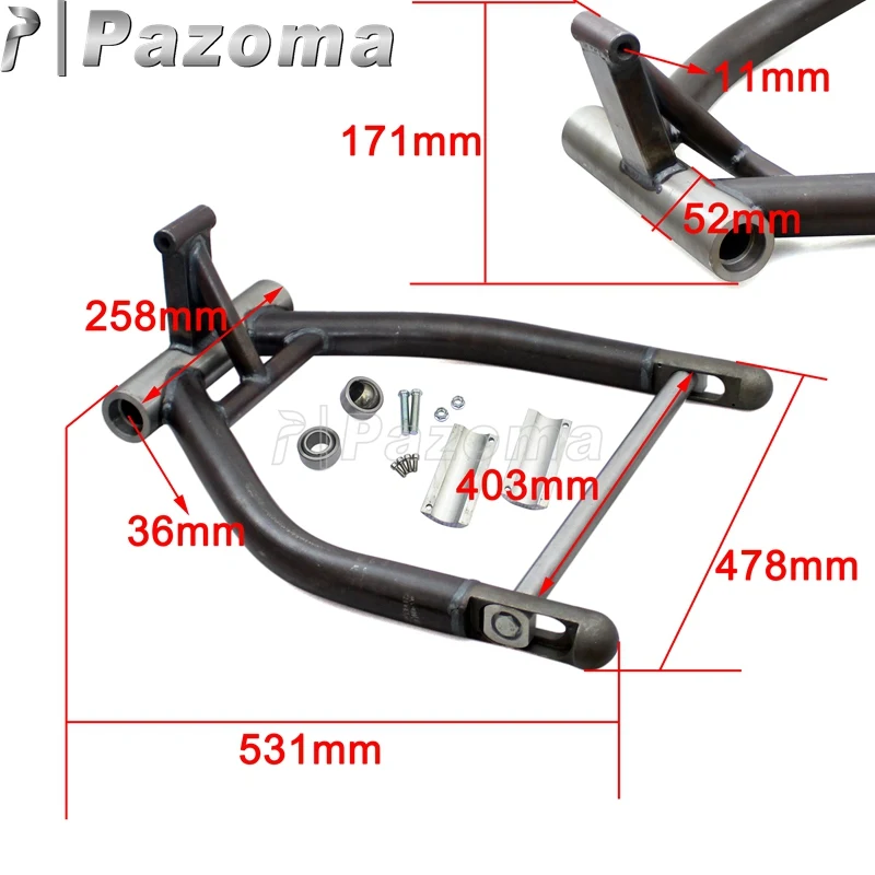 Новый стальной правый боковой привод Swingarm для Harley Softail 280 300 задняя шина 1991 1999|harley